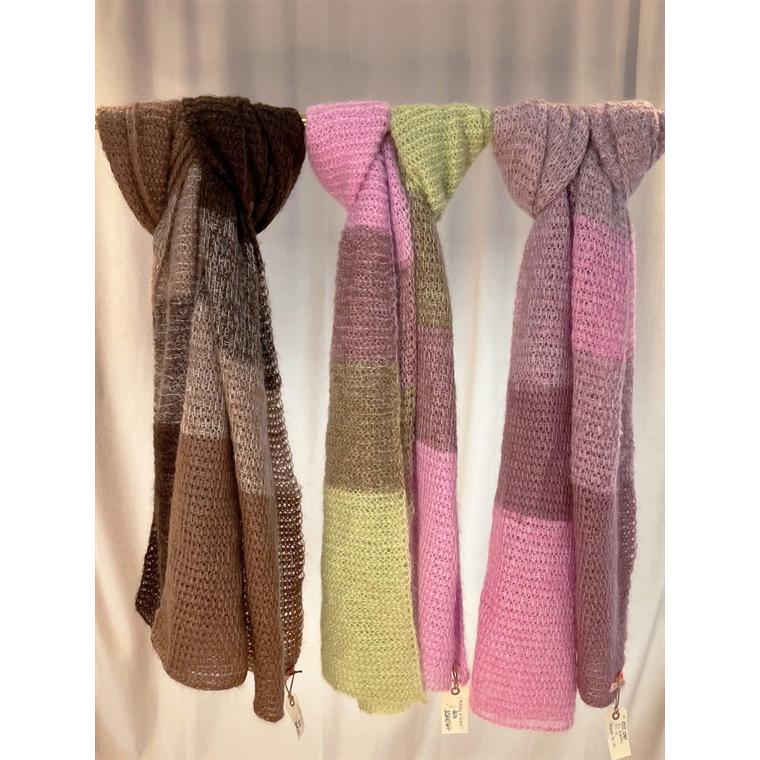 Lenta Knit Tørklæde, Latte Scarf